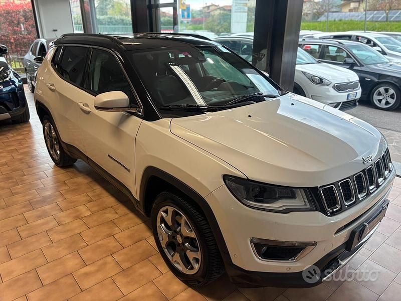 Usata Jeep Compass Longitude 140 CV (102 kW) 2018 Bianco SUV