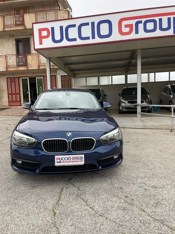 Usata BMW 116 116 CV (85 kW) 2016 Blu Utilitaria