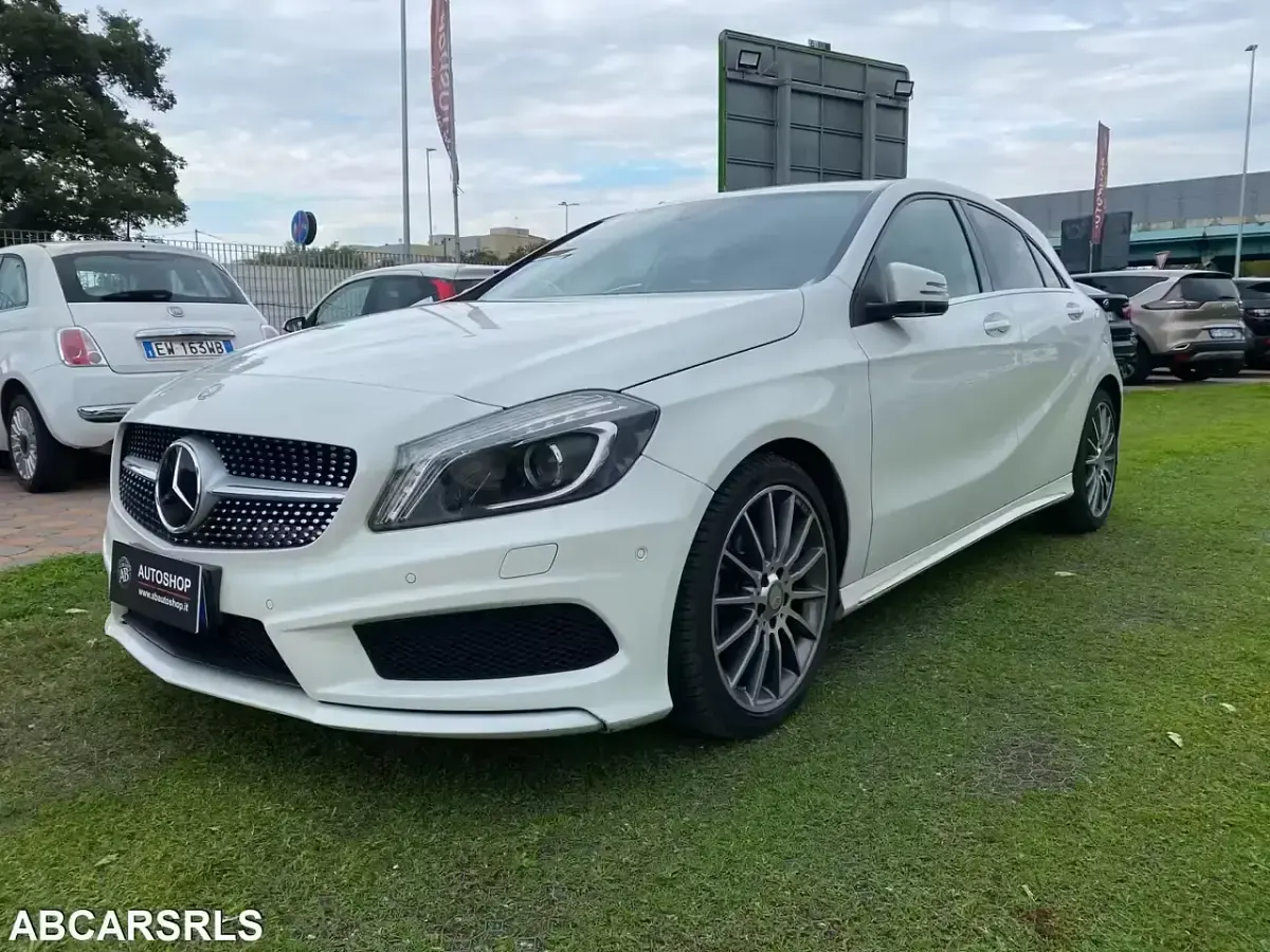 Usata Mercedes 180 108 CV (79 kW) 2014 Bianco Berlina