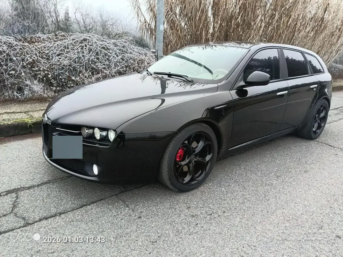 Usata Alfa Romeo 159 150 CV (110 kW) 2006 Nero Station wagon