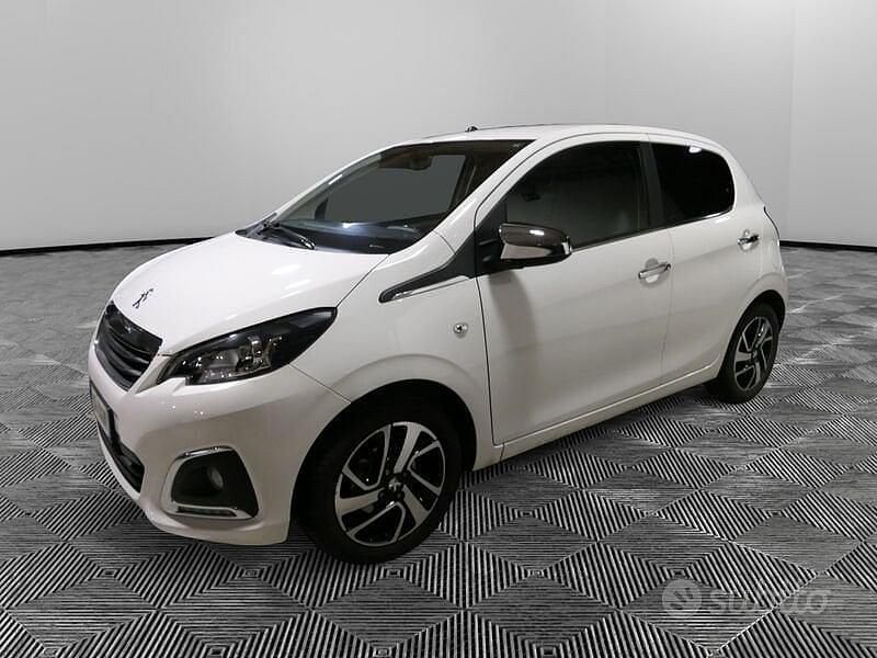 Usata Peugeot 108 Allure 72 CV (52 kW) 2020 Bianco Berlina