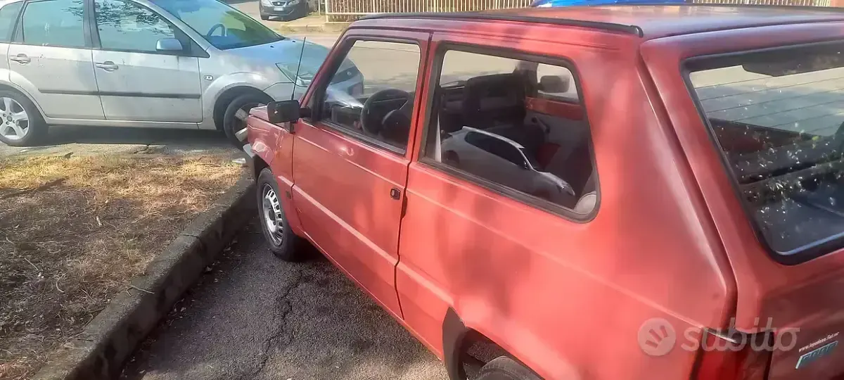 Usata Fiat Panda 54 CV (39 kW) 2001 Rosso Monovolume