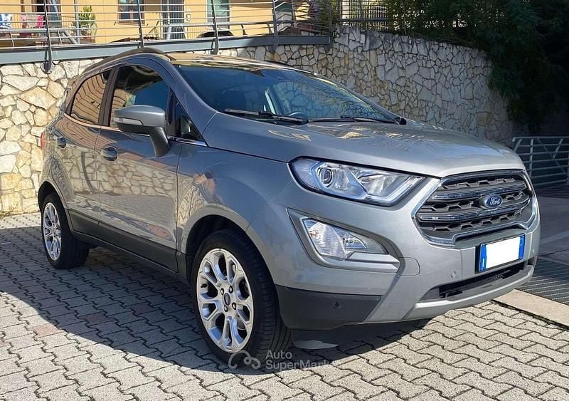Usata Ford Ecosport Titanium 125 CV (91 kW) 2022 Solar silver SUV