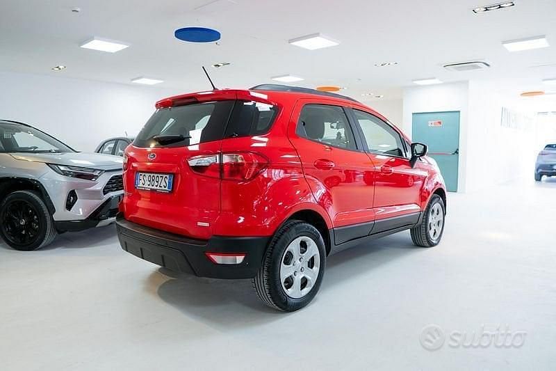 Usata Ford Ecosport 100 CV (73 kW) 2018 Rosso SUV