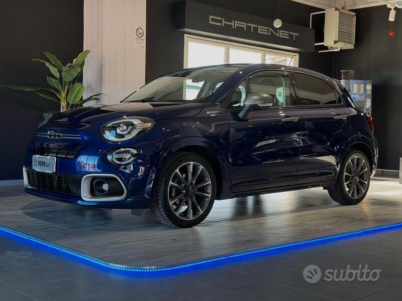 Blu Usata 2022 Fiat 500X Sport SUV | 17.700 € (Cara) - Immagine 1/4