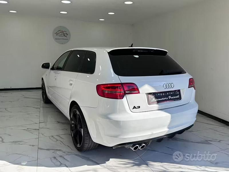 Usata Audi A3 S-Line 140 CV (102 kW) 2009 Bianco Utilitaria