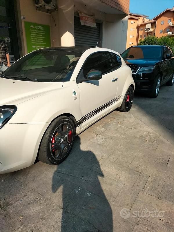 Usata Alfa Romeo MiTo Quadrifoglio Verde 170 CV (125 kW) 2011 Bianco Utilitaria