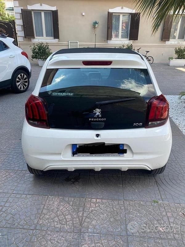Usata Peugeot 108 82 CV (60 kW) 2019 Bianco Utilitaria