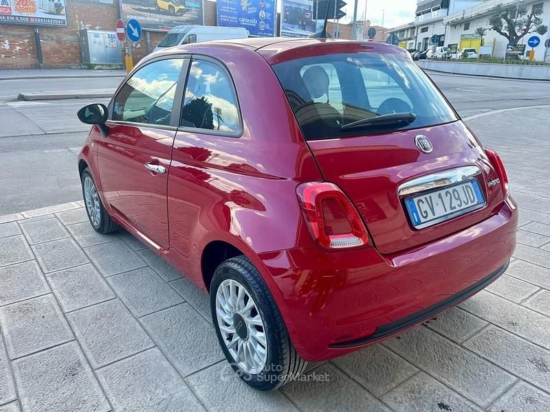 Usata Fiat 500 Collezione 69 CV (50 kW) 2024 Rosso Berlina