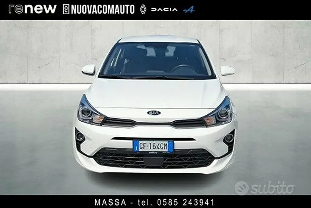 Usata Kia Rio Style 84 CV (61 kW) 2021 Bianco Berlina