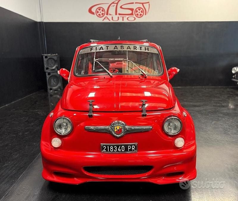 Usata Fiat 500 Abarth 1960 Rosso Utilitaria