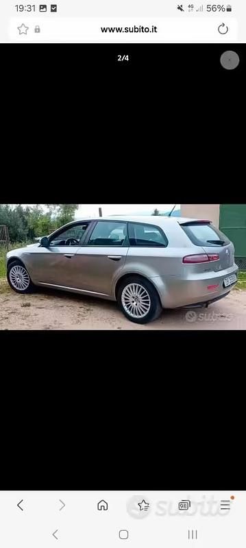 Usata Alfa Romeo 159 150 CV (110 kW) 2008 Berlina