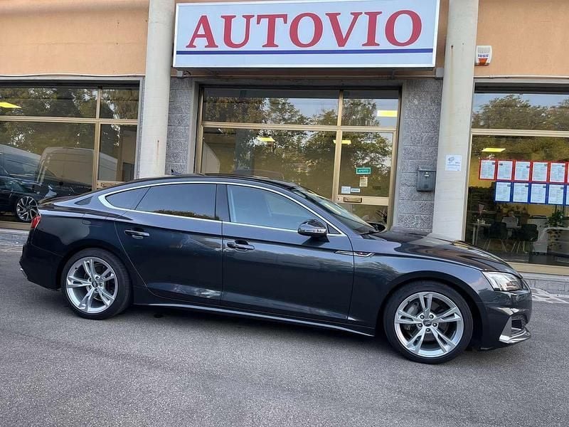Usata Audi A5 Ambiente 204 CV (150 kW) 2022 Grigio Coupé