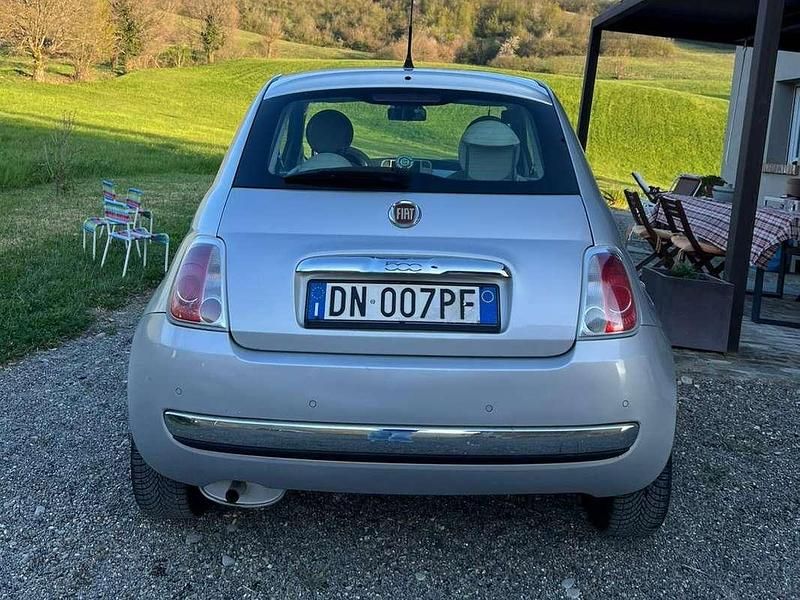Usata Fiat 500 Lounge 69 CV (50 kW) 2008 Argento Utilitaria