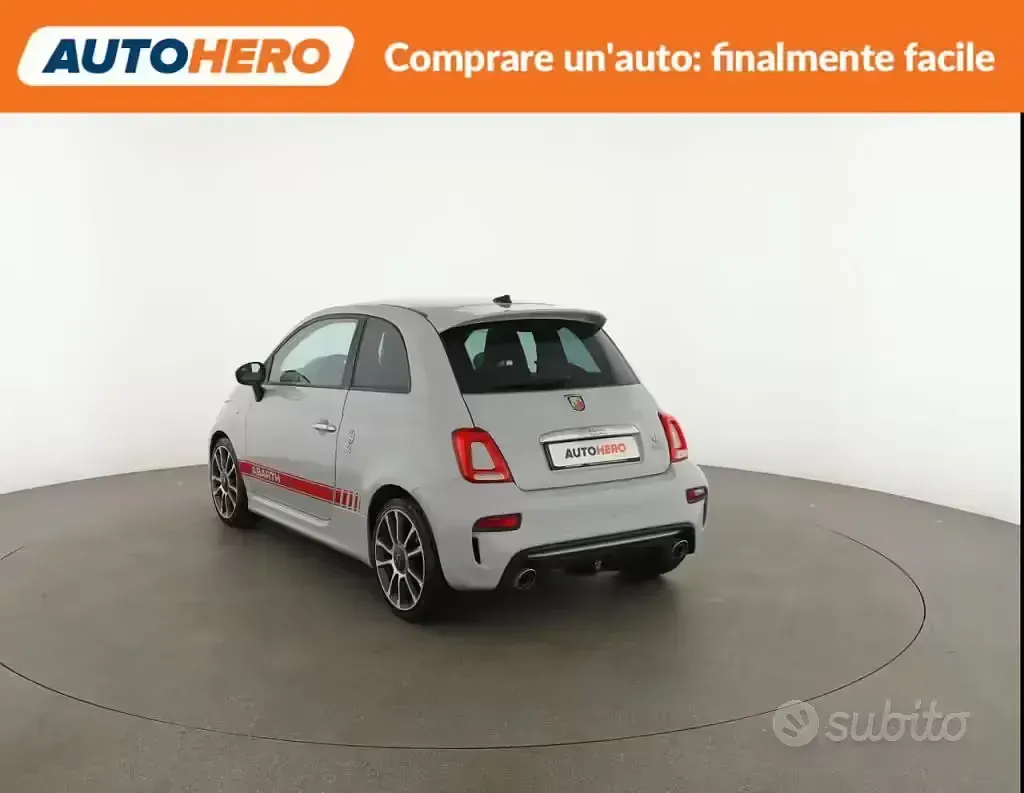 Usata Abarth 595 Turismo 165 CV (121 kW) 2019 Grigio Utilitaria