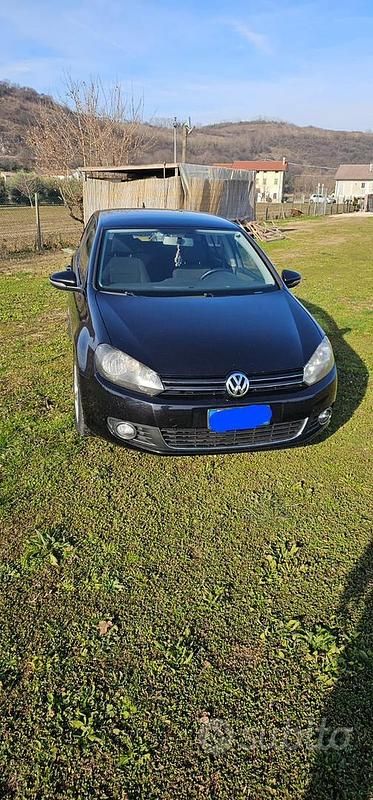 Usata VW Golf VI 140 CV (102 kW) 2009 Nero Utilitaria