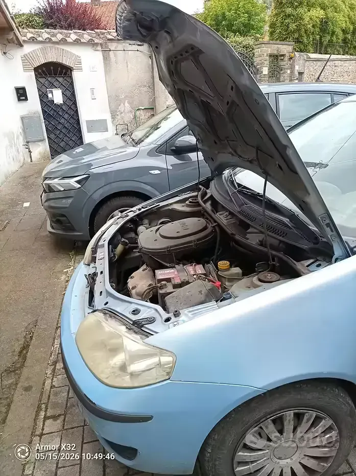 Usata Fiat Punto 60 CV (44 kW) 2003 Blu Utilitaria