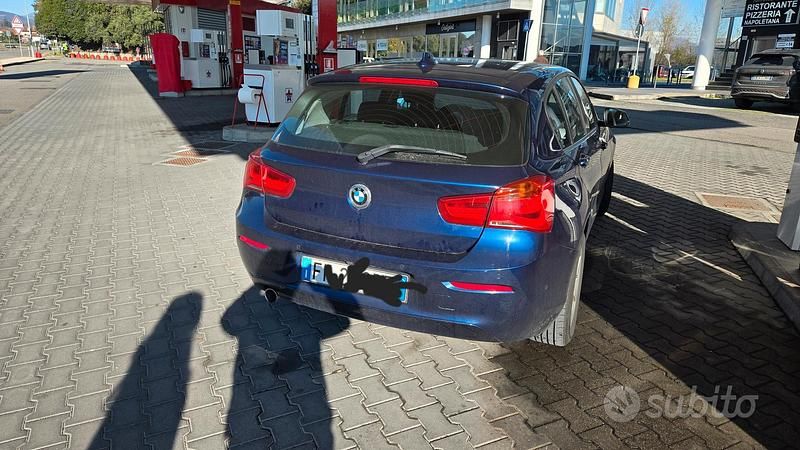 Usata BMW 116 116 CV (85 kW) 2017 Blu Utilitaria