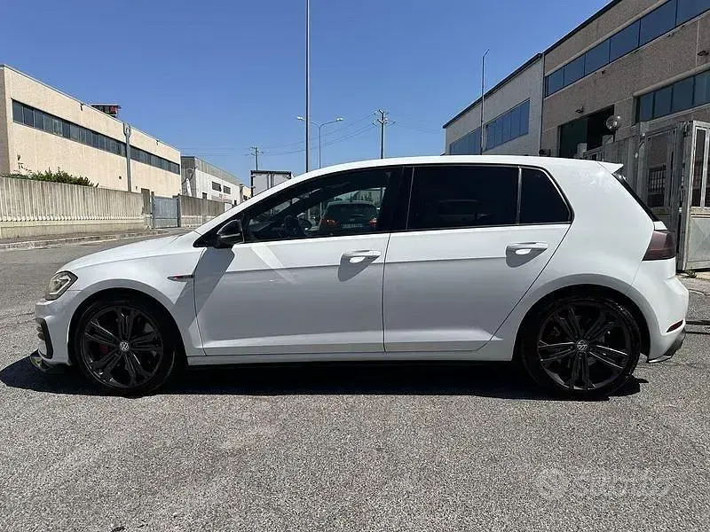 Usata VW Golf VII GTI 245 CV (180 kW) 2019 Bianco Berlina