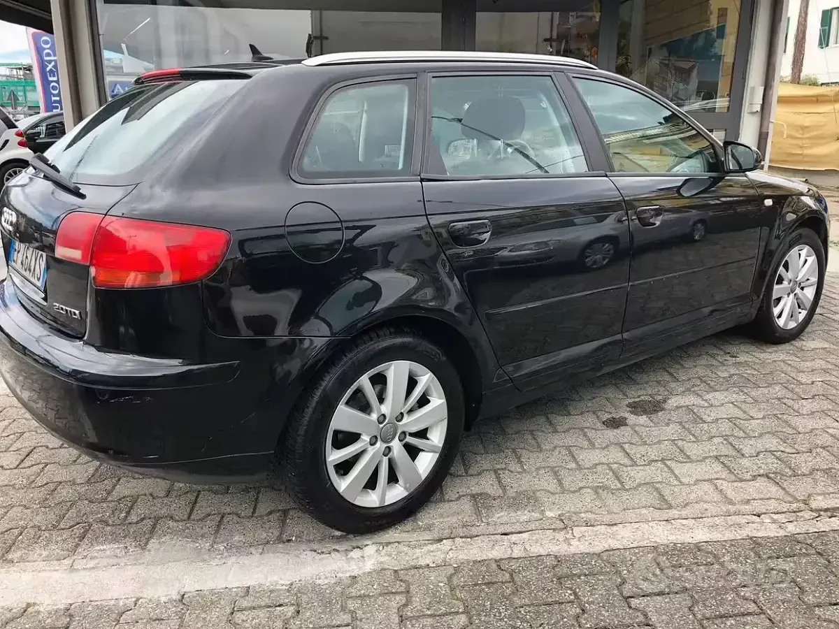 Usata Audi A3 Ambition 140 CV (102 kW) 2007 Nero Utilitaria