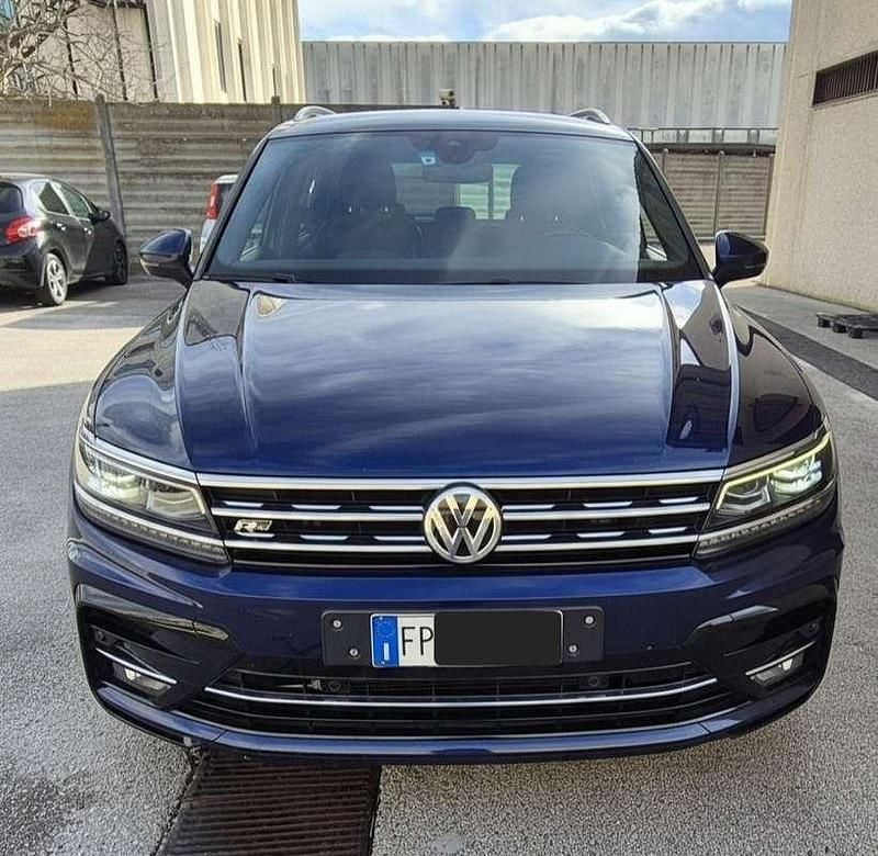Usata VW Tiguan Advance 239 CV (175 kW) 2018 Blu/azzurro SUV