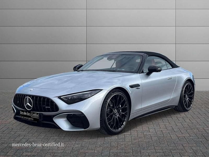 Usata Mercedes SL43 AMG Premium Plus 381 CV (280 kW) 2023 Argento Cabrio