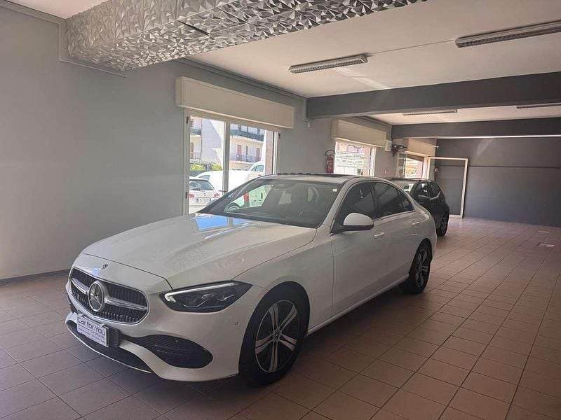 Usata Mercedes C220 Premium 200 CV (147 kW) 2022 Bianco Coupé