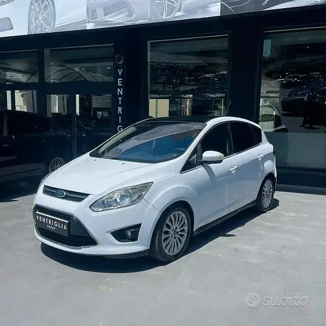 Usata Ford C-MAX Titanium 116 CV (85 kW) 2011 Bianco Monovolume