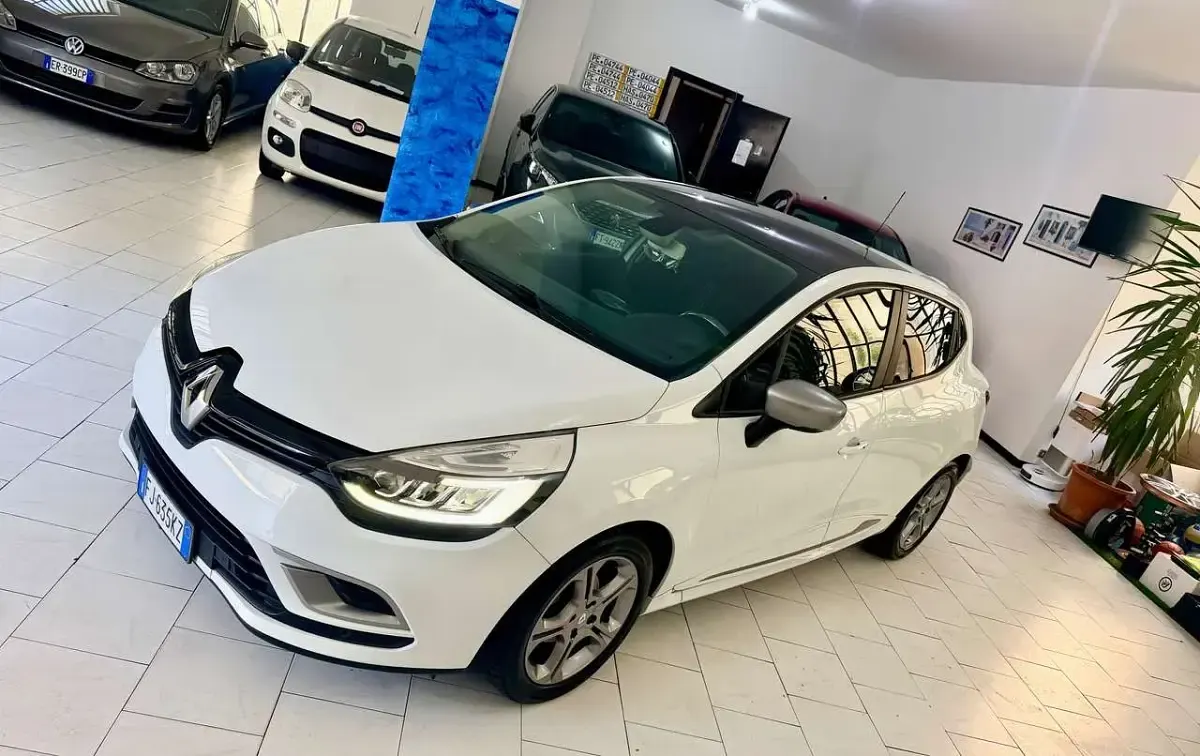Usata Renault Clio IV GT-Line 120 CV (88 kW) 2017 Bianco Berlina