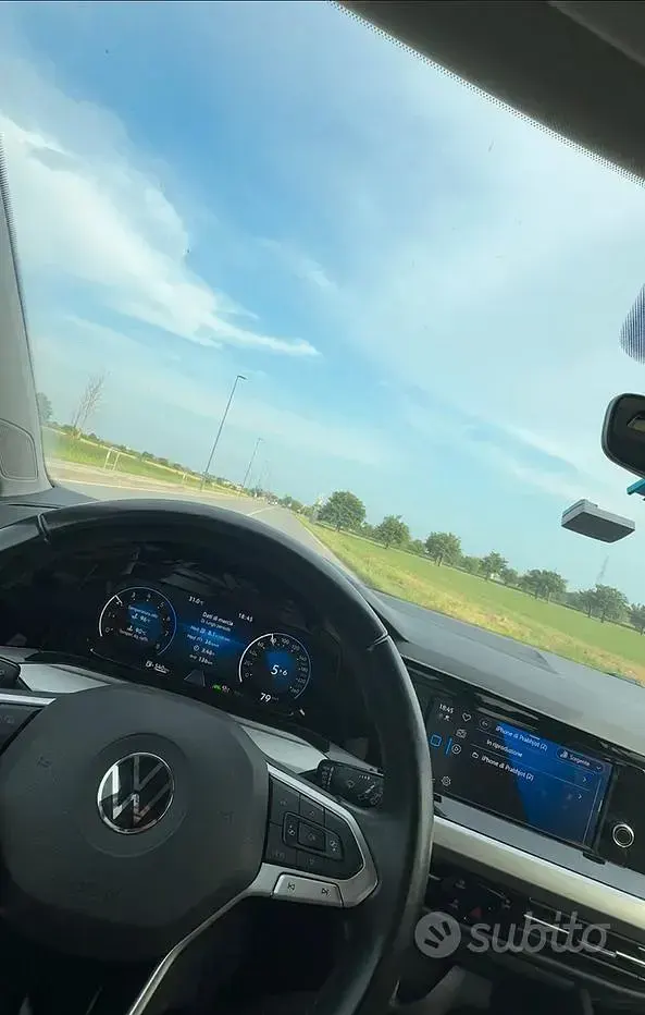 Usata VW Golf VIII 110 CV (80 kW) 2021 Bianco Berlina