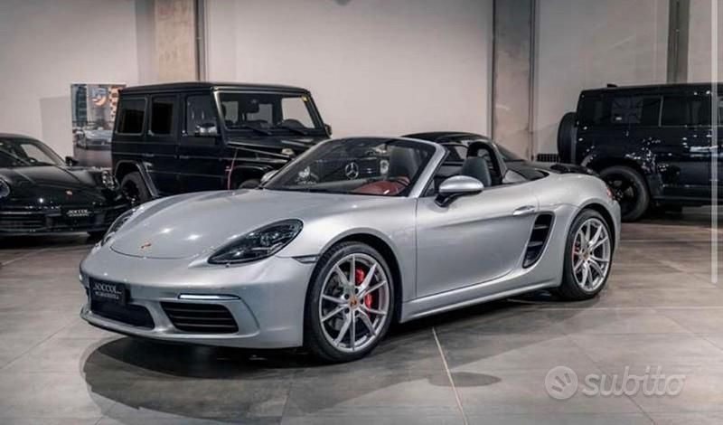 Grigio Usata 2016 Porsche 718 Boxster S Cabrio | 54.900 € - Immagine 1/3