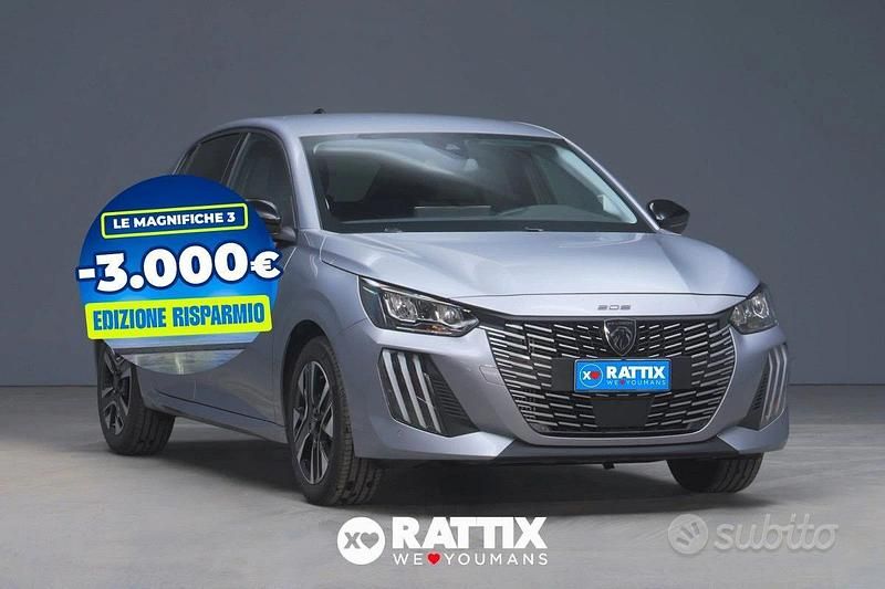 Nuova Peugeot 208 Allure 2025 Grigio Utilitaria