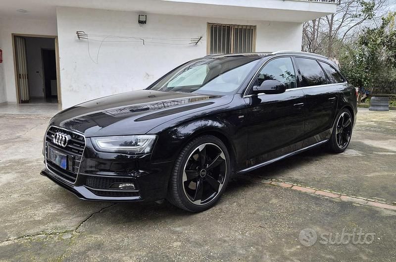 Usata Audi A4 S-Line 2013 Nero Station wagon