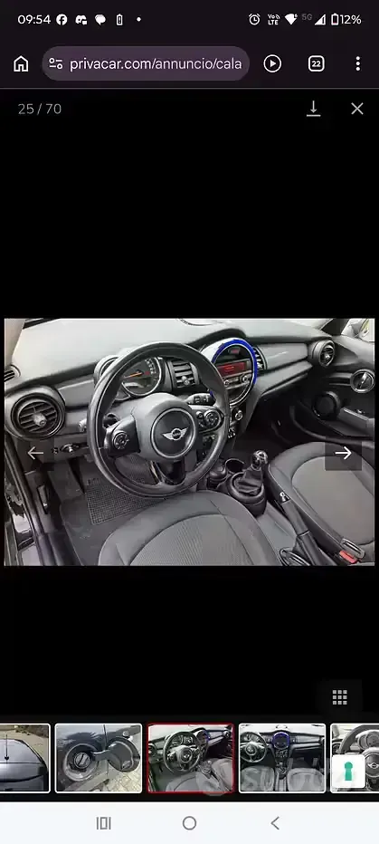 Usata Mini One D 95 CV (69 kW) 2015 Nero Utilitaria