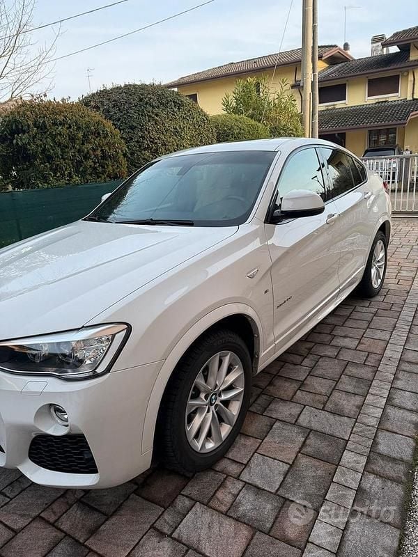 Usata BMW X4 M Sport 190 CV (139 kW) 2016 Bianco SUV