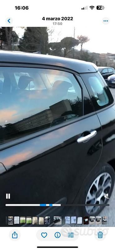 Usata Fiat 500 95 CV (69 kW) 2020 Nero Utilitaria