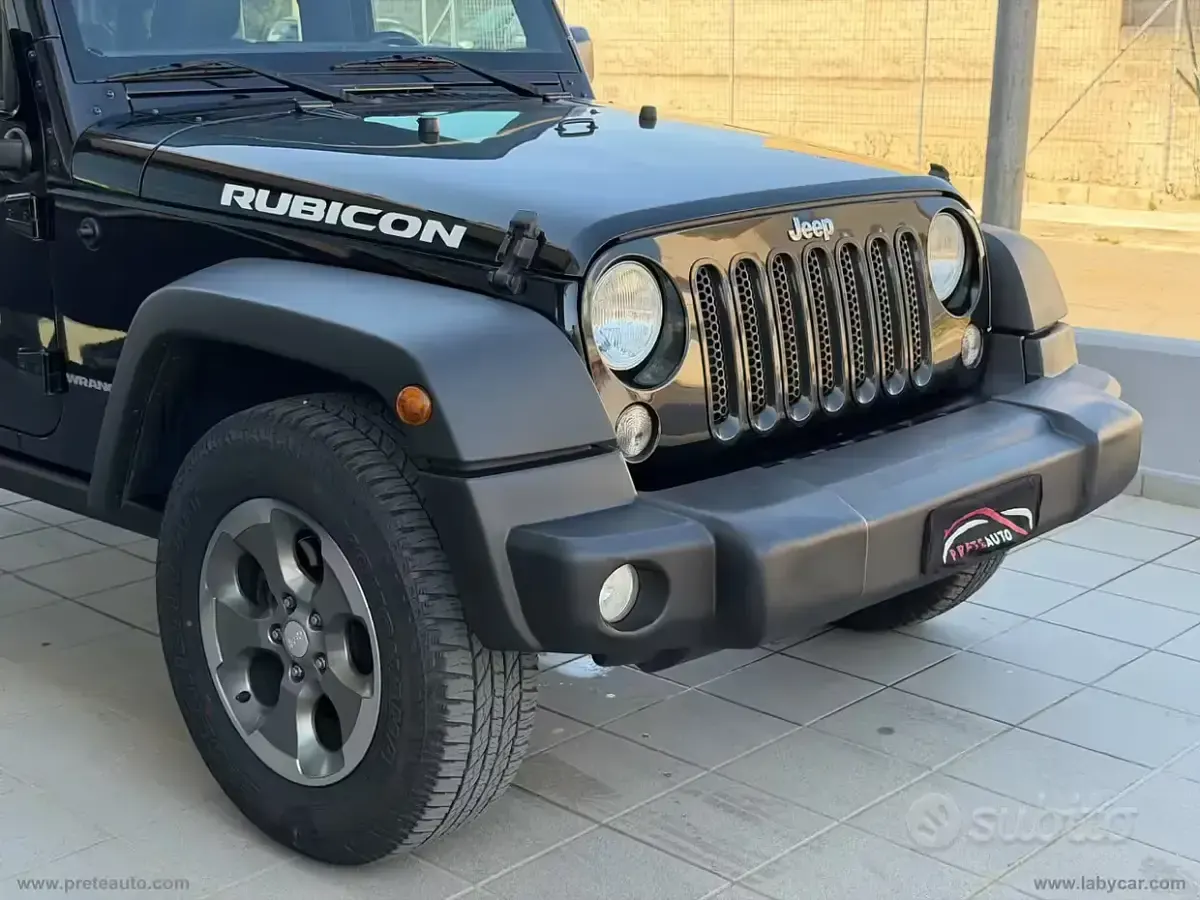 Usata Jeep Wrangler Rubicon 200 CV (147 kW) 2017 Nero SUV