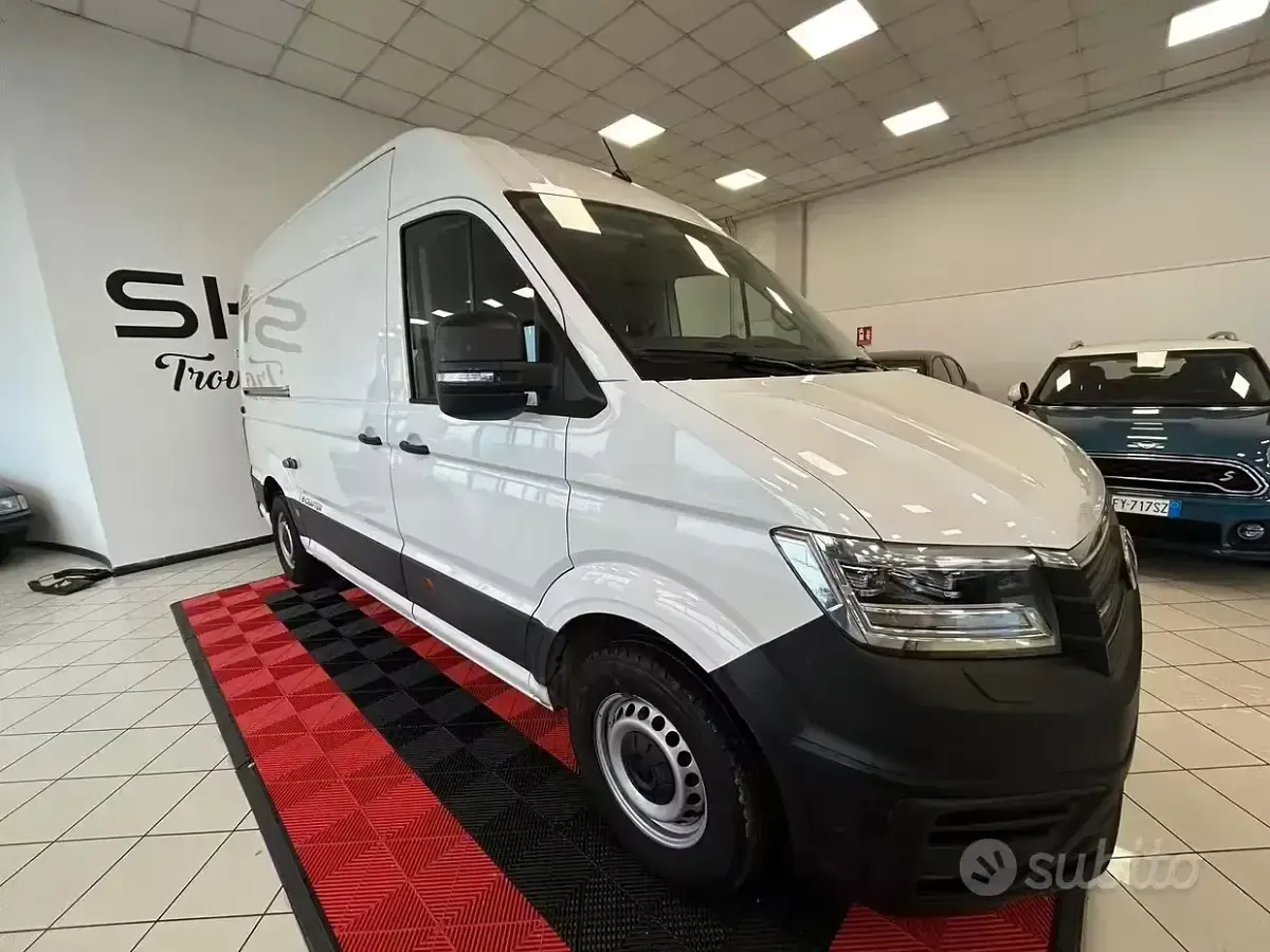 Usata VW e-Crafter 100 kW (136 CV) 2021 Bianco Furgone