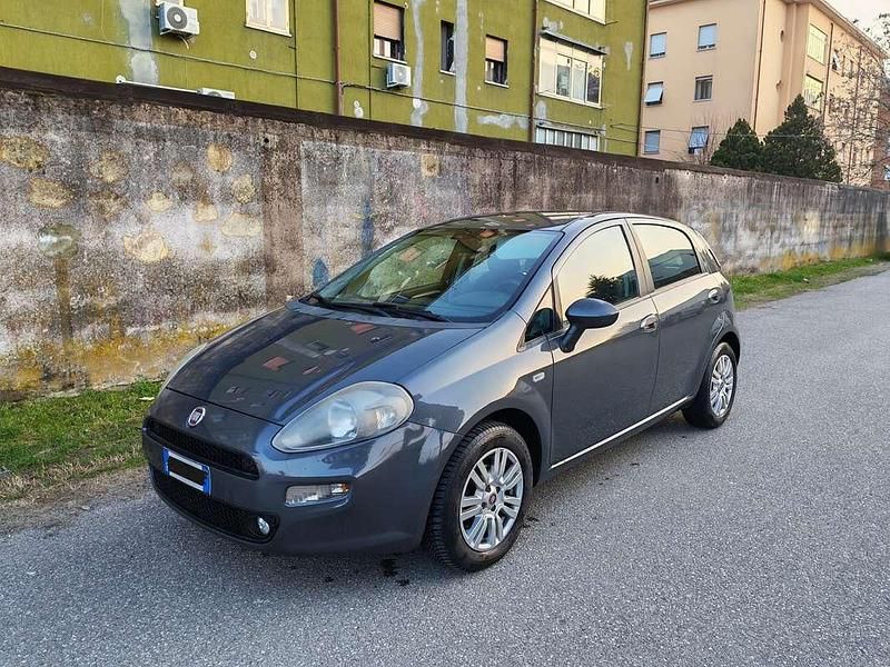 Usata Fiat Punto Lounge 75 CV (55 kW) 2014 Grigio Utilitaria