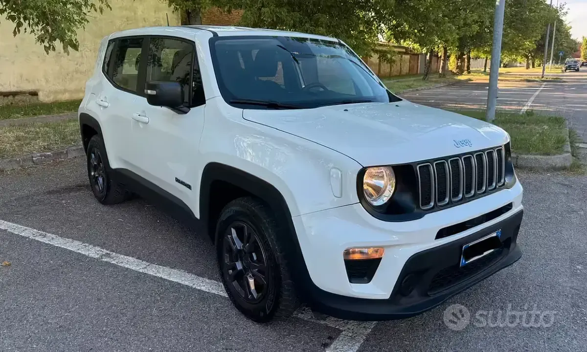 Usata Jeep Renegade 130 CV (95 kW) 2022 Bianco SUV