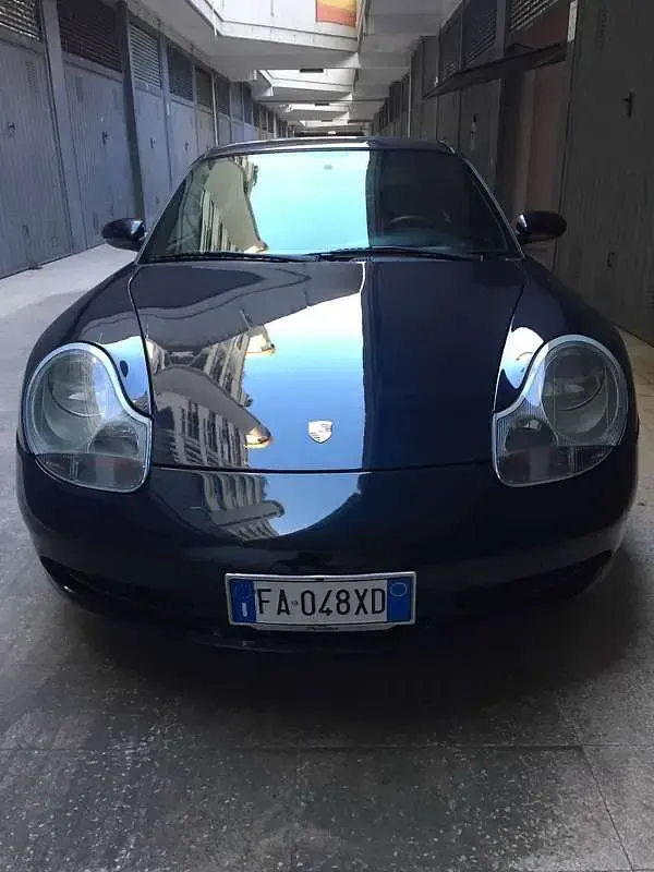 Usata Porsche 996 300 CV (220 kW) 1998 Blu/azzurro Coupé