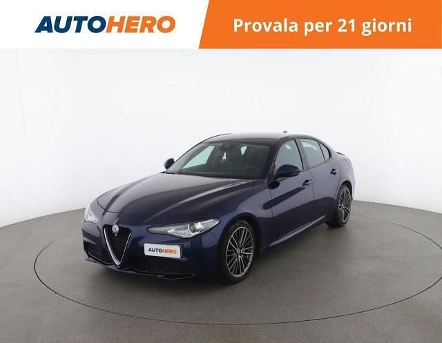 Blu Usata 2017 Alfa Romeo Giulia Super Tre volumi | 16.799 € (Buon prezzo) - Immagine 1/2