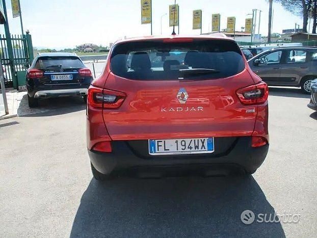 Usata Renault Kadjar Intens 110 CV (80 kW) 2017 Rosso SUV