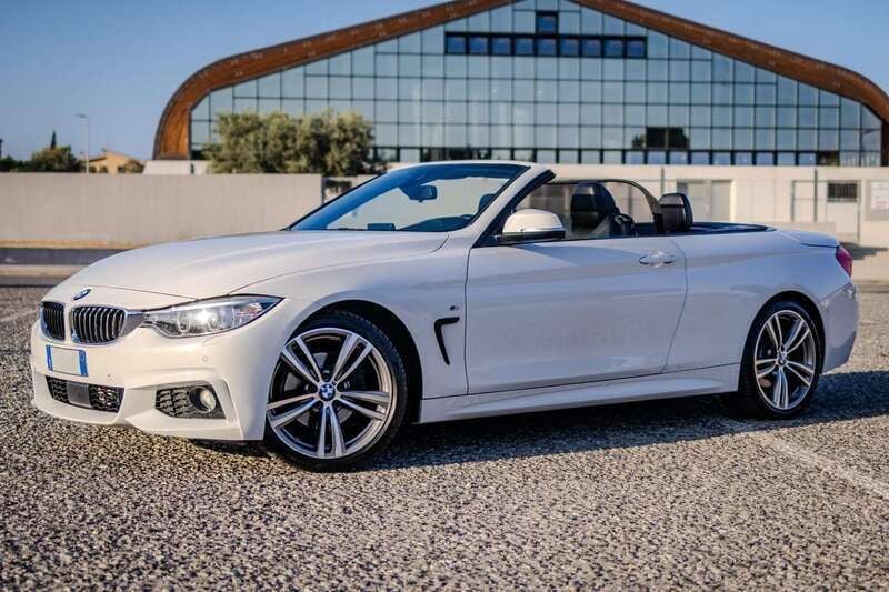 Usata BMW 420 M Sport 184 CV (135 kW) 2014 Bianco Cabrio