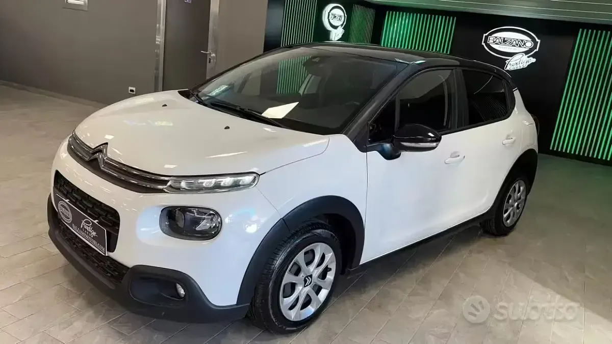 Usata Citroën C3 Business Class 102 CV (75 kW) 2019 Bianco Utilitaria