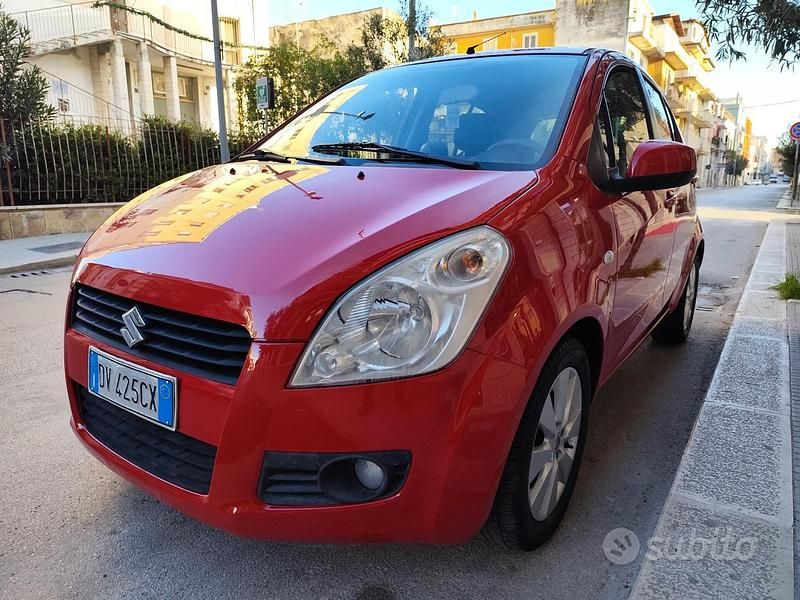 Usata Suzuki Splash 65 CV (47 kW) 2008 Rosso Utilitaria