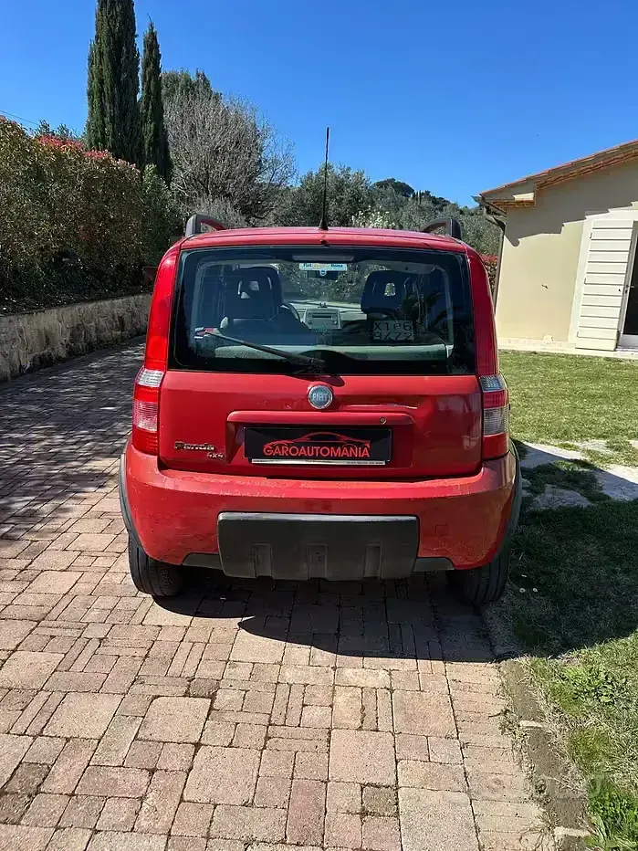Usata Fiat Panda 4x4 Climbing 60 CV (44 kW) 2008 Rosso Utilitaria