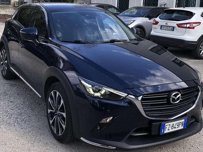 Usata Mazda CX-3 Exceed 116 CV (85 kW) 2019 Blu SUV