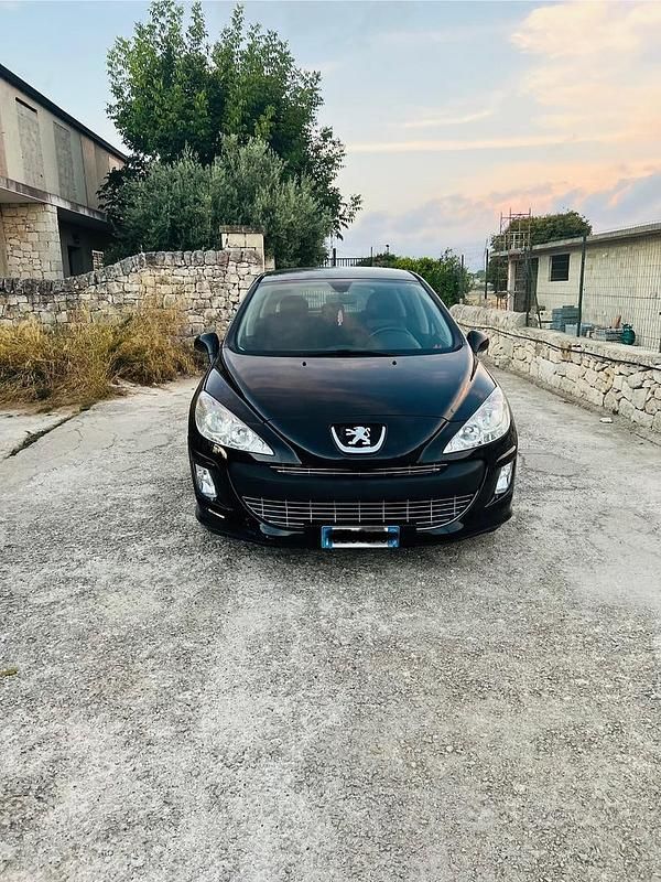 Usata Peugeot 308 90 CV (66 kW) 2009 Nero Berlina