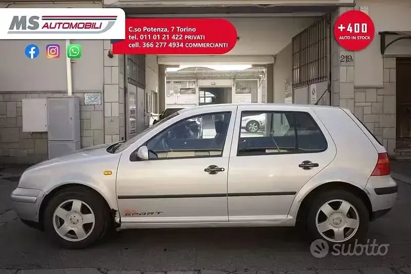 Usata VW Golf III Highline 100 CV (73 kW) 1999 Grigio Berlina
